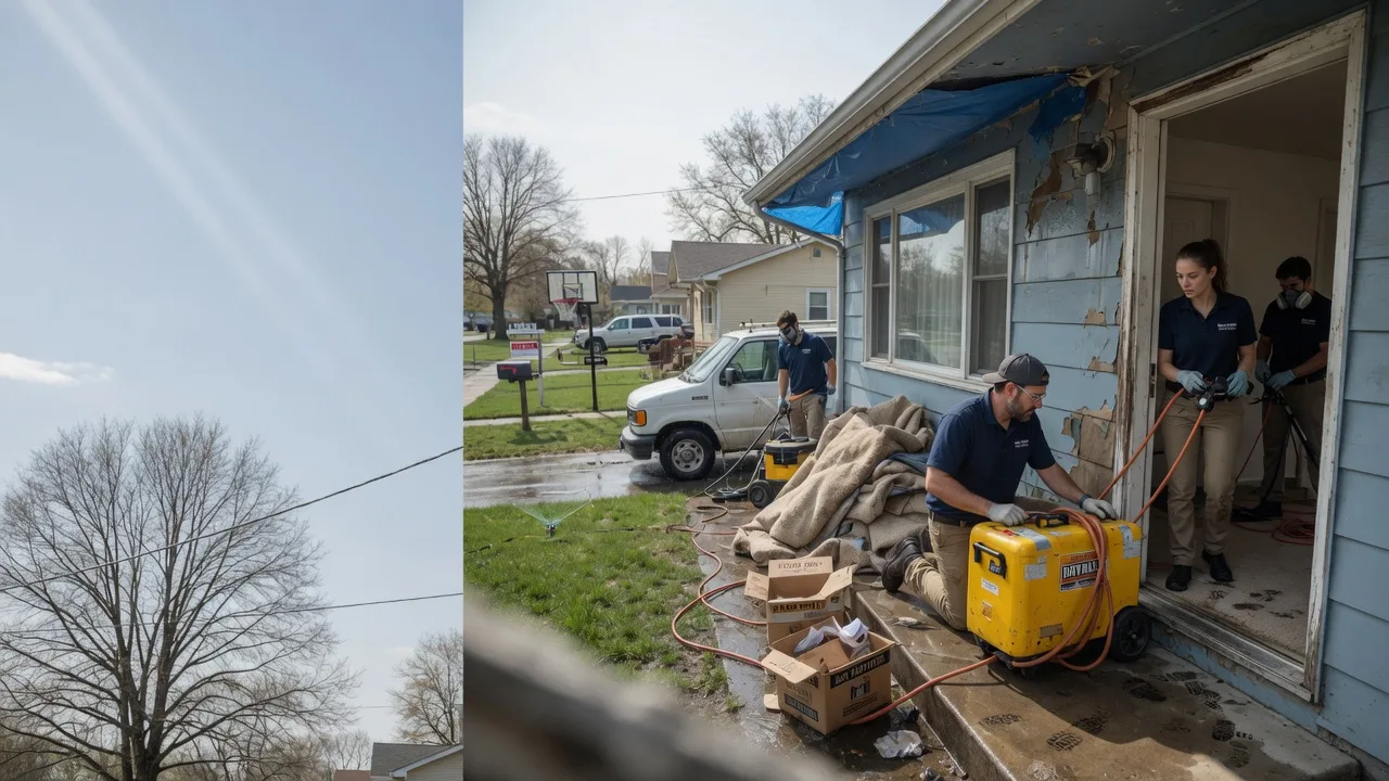 Basement Flood Cleanup in Broadwater, NE near me